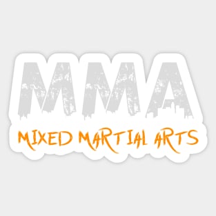 Mma, Mixed Martial Arts Sticker